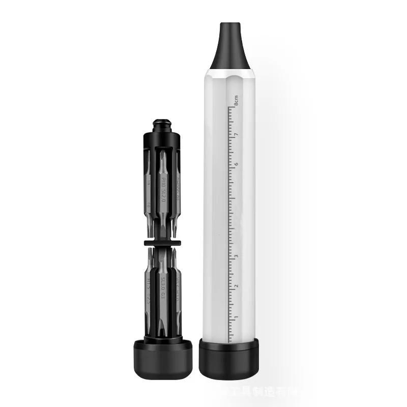 22/10 In 1 Precision Screwdriver Built In Magnetic Screw Driver Bit Hand Repair Tool for Watches Glasses iPhone Camera PC Mini
