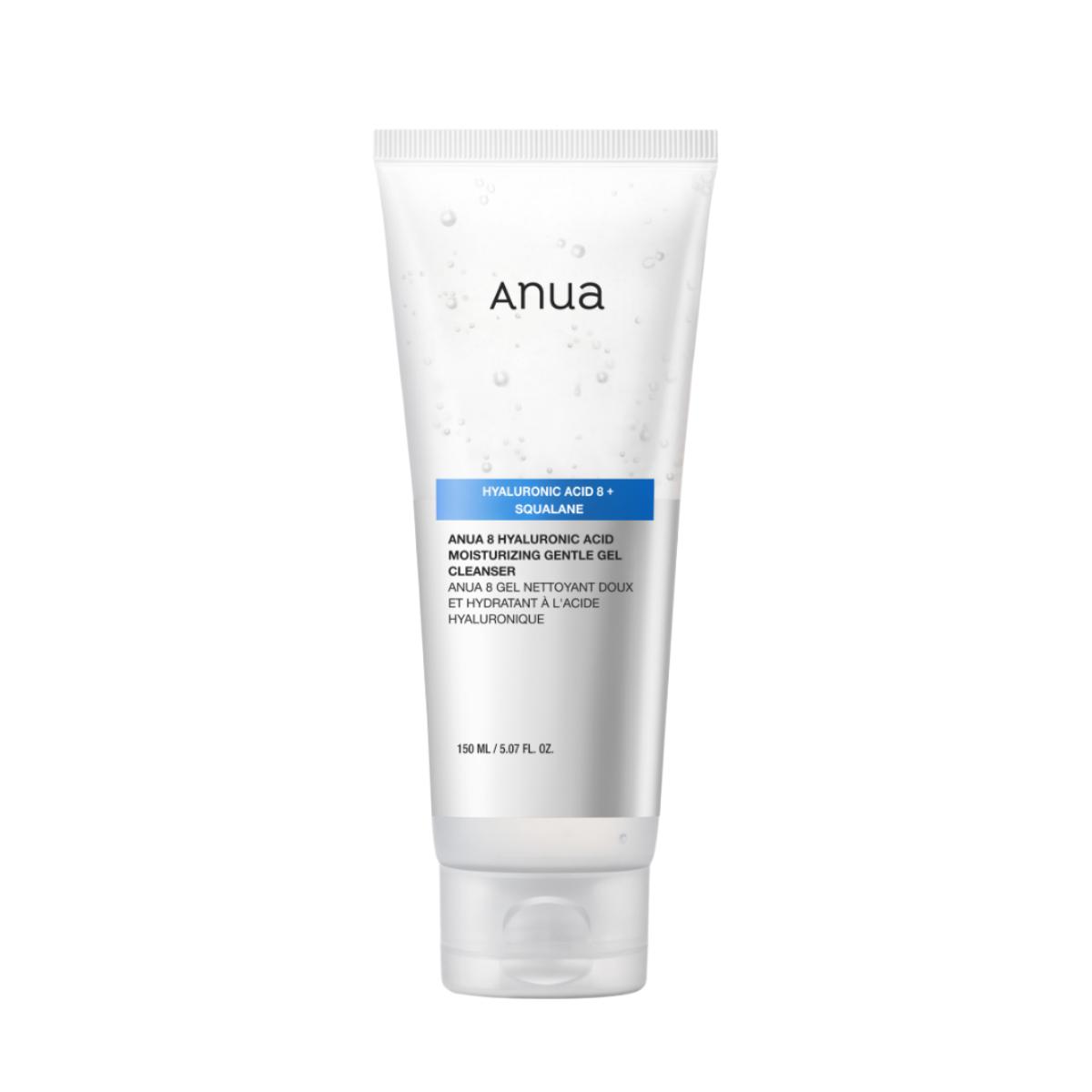 Anua 8 Hyaluronic Acid Moisturizing Gentle Gel Cleanser Hydrating Refreshing 150ml