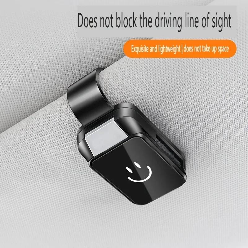 Fashion Car Glasses Holder Clip-Durable ABS Resin, Easy Installation for All Vehicle Models, Keeps Fashion Glasses on Sun Visor