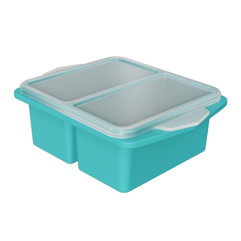 Flexible Silicone Ice Cubes Mold With Cover Ideal For Making Big Ice Cubes Food Freezer Container Kitchen Gadget
