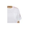 Adidas Neo Casual Sports Breathable Side Stripe T-Shirt Women Tops White GP5461