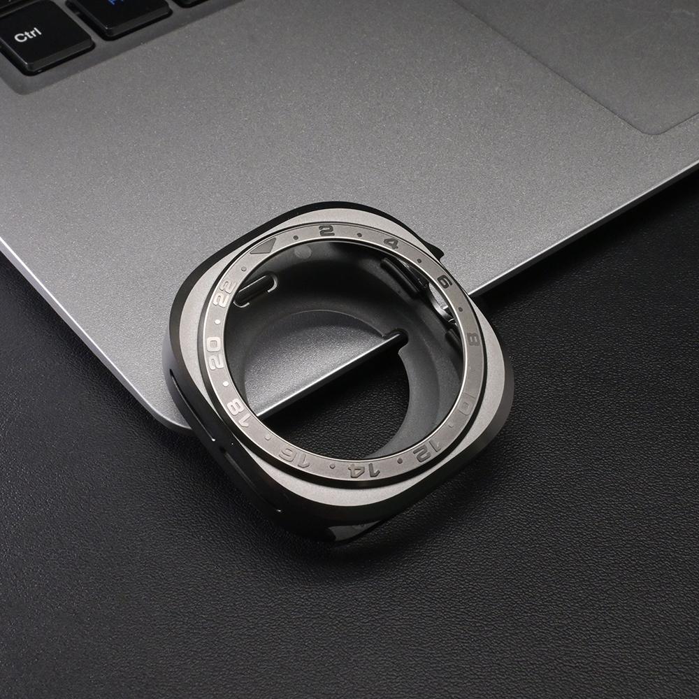 Metal Case Cover for Samsung Galaxy Watch Ultra 2025 Hard Frame Screen Protector Case for Samsung Galaxy Watch Ultra 2024 47mm