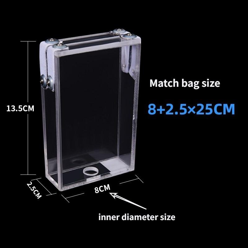 Square Rice Brick Cereal Crop Mold Shaping Transparent Acrylic Rice Brick Bags Mold Coarse Grain Packaging Vacuum Bag Forming Box Molds