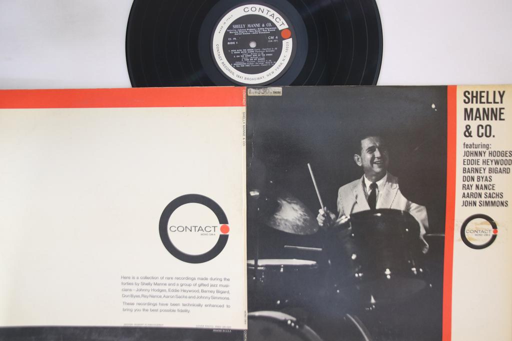 LP Record SHELLY MANNE - Shelly Manne & Co. CM4 CONTACT 1965 Italy Jazz Used