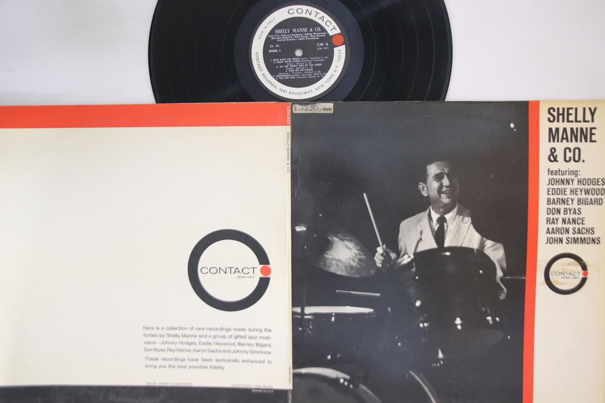 

LP Record SHELLY MANNE - Shelly Manne & Co. CM4 CONTACT 1965 Italy Jazz Used