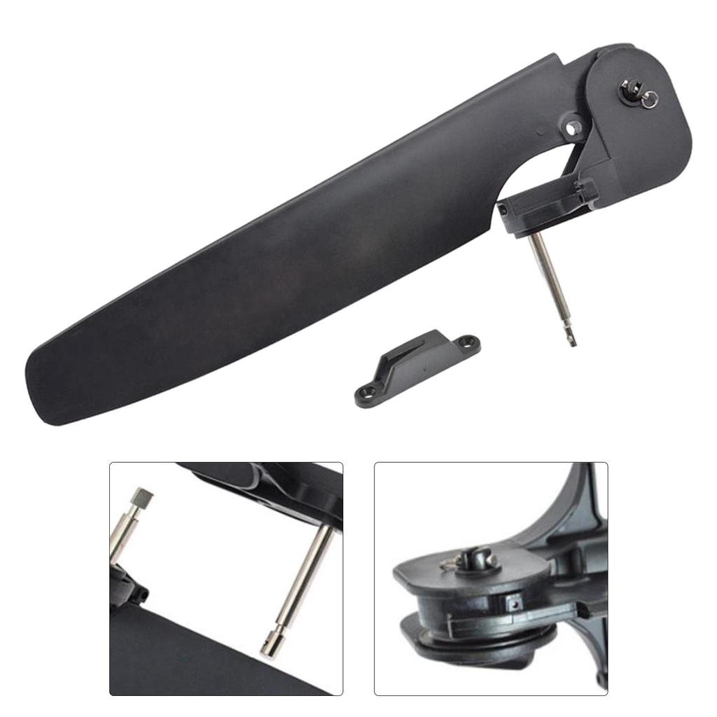 Kayak Boat Rudder Kayak Angling Fixation Steering System for Canoe Accessroy