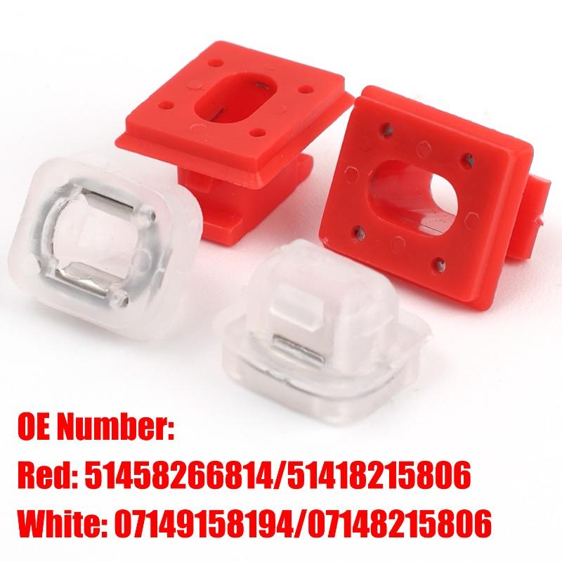 For BMW Interior Dashboard Trim Clip Kit Automotive Fastening ClipsRed Insert Grommet Panel Retaining Clips 5/10/20pcs