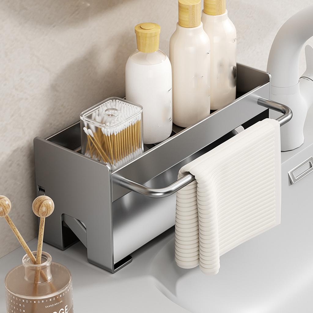 Kitchen Sink Stand Sponge Holder Dish Drainer Organizers Storage Accessories Shelf Storage Organizer Dish Drying Rack Gadgets