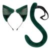 Set Cosplay Whisper: Peluche Ragazza della Farmacia con Cerchietto con Orecchie Animalesche e Coda di Gatto