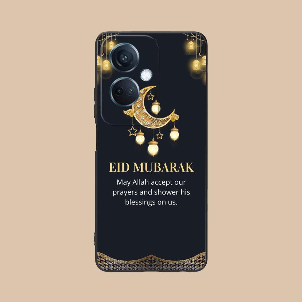 Eid Mubarak Mobile Phone Case for OPPO Reno 14 13 12 11 10 9 8 7 6 5 F T Pro 5G Colorful Printing Cover Smartphone Cover Luxury