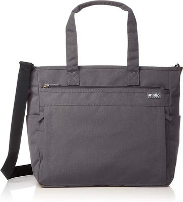 2WAY Tote Bag A4 Water SPS GUH2316Z Gray [Anello Grande] Repellent/Lightweight/10 Pockets/2WAY