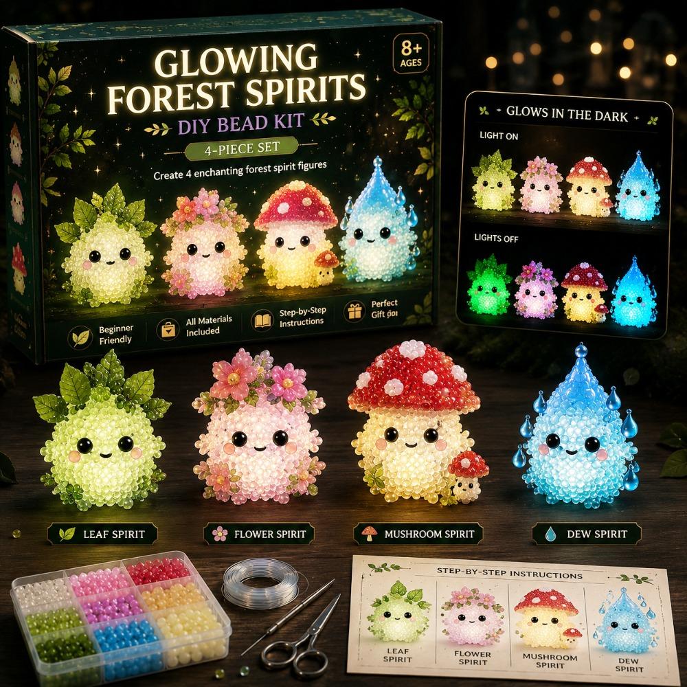 Süßes Design 3D Perlen Tier Set Tierform DIY Perlen Bastelset Geschenkidee