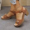Große Chunky Plateau-Sandalen für Damen - Neuer Stil Einzehenschuhe für Strandbekleidung, Hohe Absätze