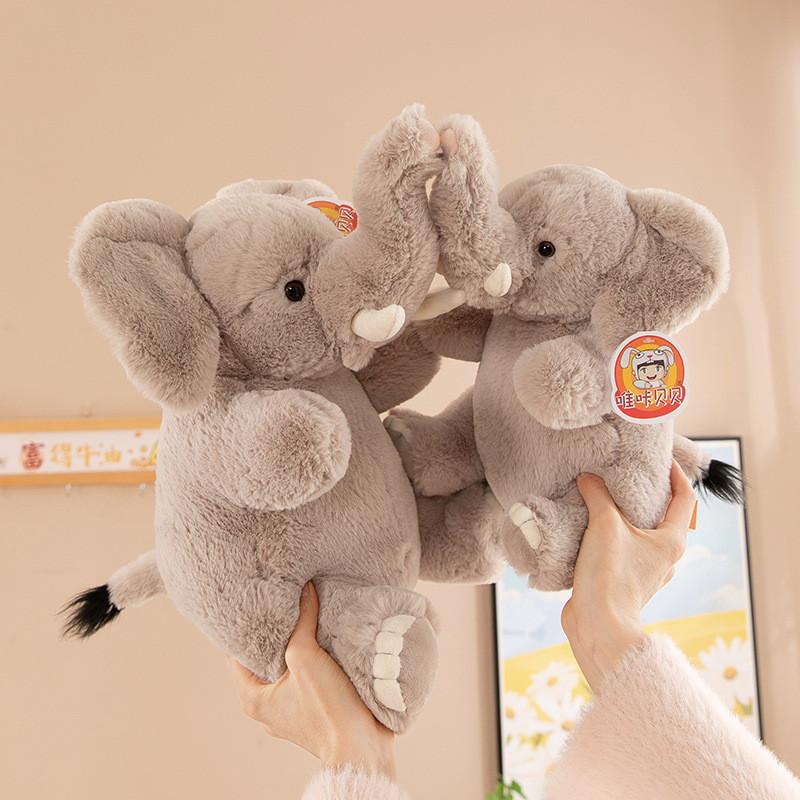 Plush Simulation Elephant Toy Cute Cartoon Girl Children Birthday Gift Holiday