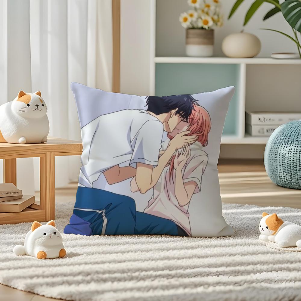 Film ao haru ride Kissenbezug Seidig elegant Komfort Schlafsofa Versteckter Reißverschluss