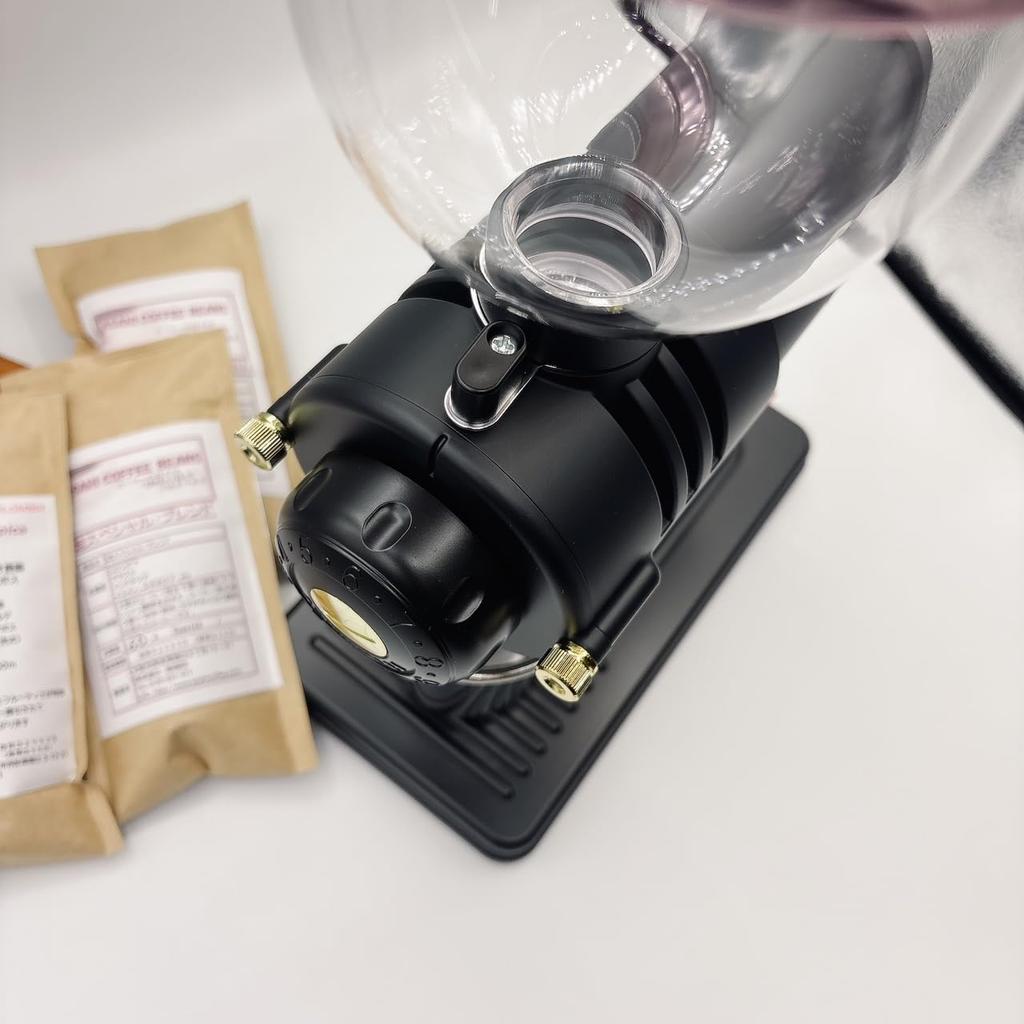 Mirukko 70th Anniversary Mat Negru Fuji Aparat de cafea FUJI ROYAL Mortar Boabe de cafea Comparație de băuturi 180g Inclus Fuji Royal R-220 (Tipul de măcinare)