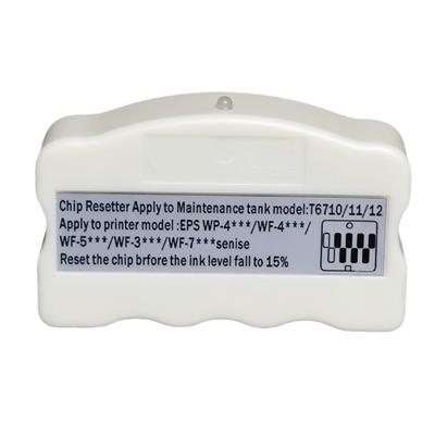 For WF-3640 WF-3620 WF-3720 WF-3725 WF-7710 WF-7720 FT6710 T6711 T6712 Maintenance Box Chip Resetter Waste Ink Tank Chip