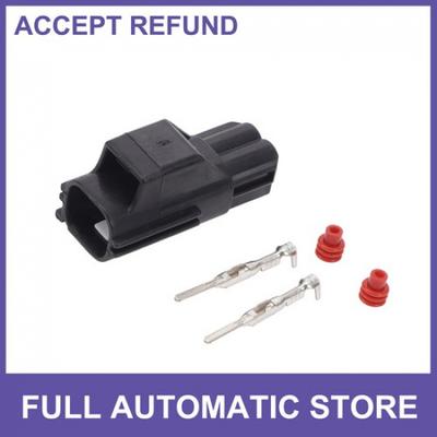 2 Pin Electrical Multipurpose Connector 1 Set  for Volvo Plastic Copper