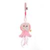 Silk Ribbon Marine Organism Pendant Octopus Plush Jellyfish Pendant  Accessory