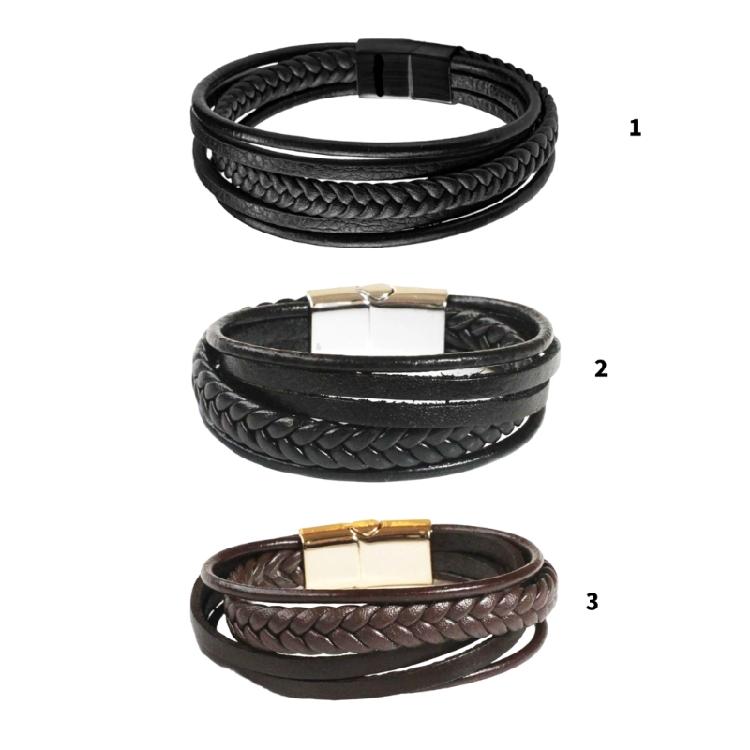 Sturdy Men's Bracelet With Magnetic Clasp And Alloy Construction Designed For Comfort And Longevity In All Settings