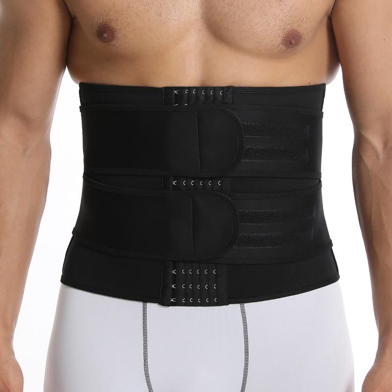 Adjustable Buckle Plus Size Waist Trainer Fitness Abdomen Shaper Waist Support For Men Women