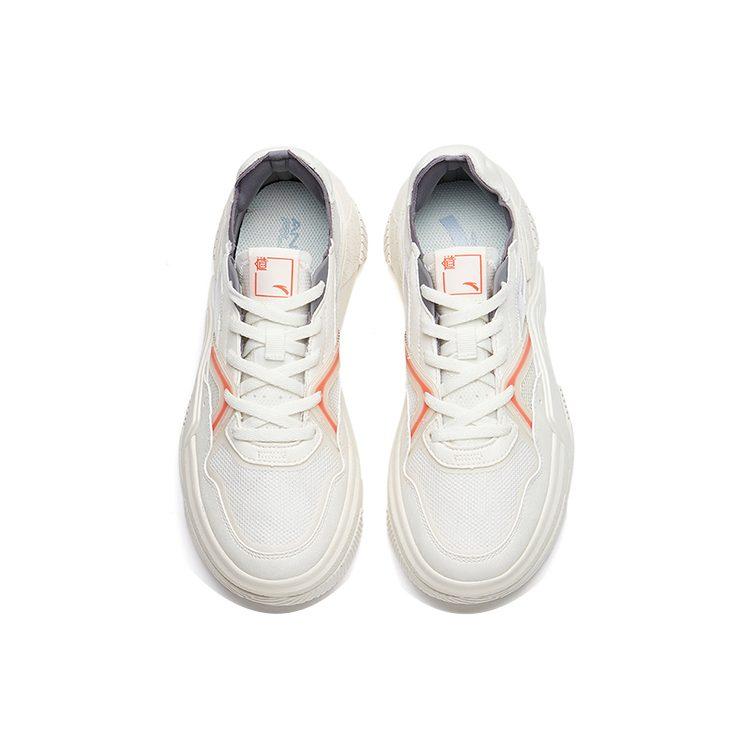 Anta Life Collection A Dao PRO Low top Skateboard Shoes Women's Ivory White 122228071-2