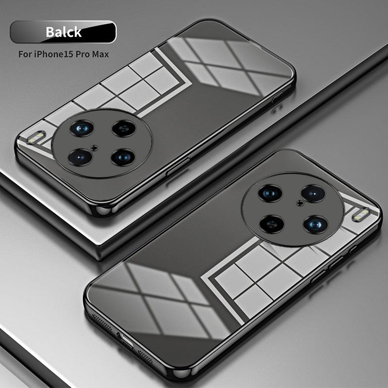 Applicable to VIVO X300Pro electroplating glitter mobile phone case X200 transparent X100 anti-drop X90 protective case