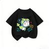 Summer Kids Crew Neck T Shirt Cute Kawaii Cartoon Print Fashion Street Tops For Boys Girls Doraemon Casual Outfit 314Y