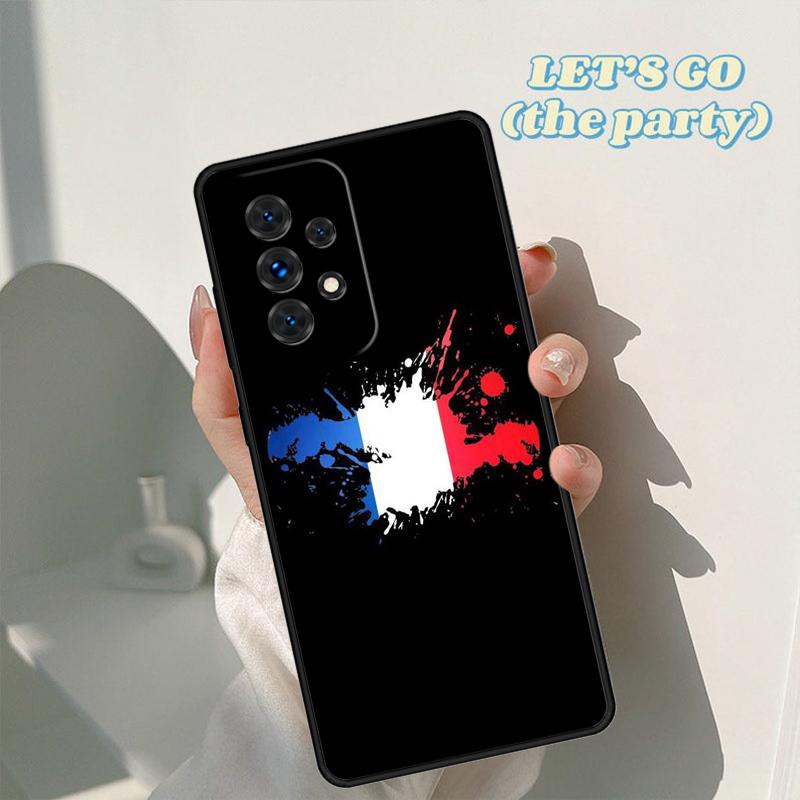 France national flag phone case For Samsung Galaxy A42 A31 A40 A51 A71 A32 A80 A91 A52 A72 A73 A20e A21S A50 A70 A11 A12 Cover