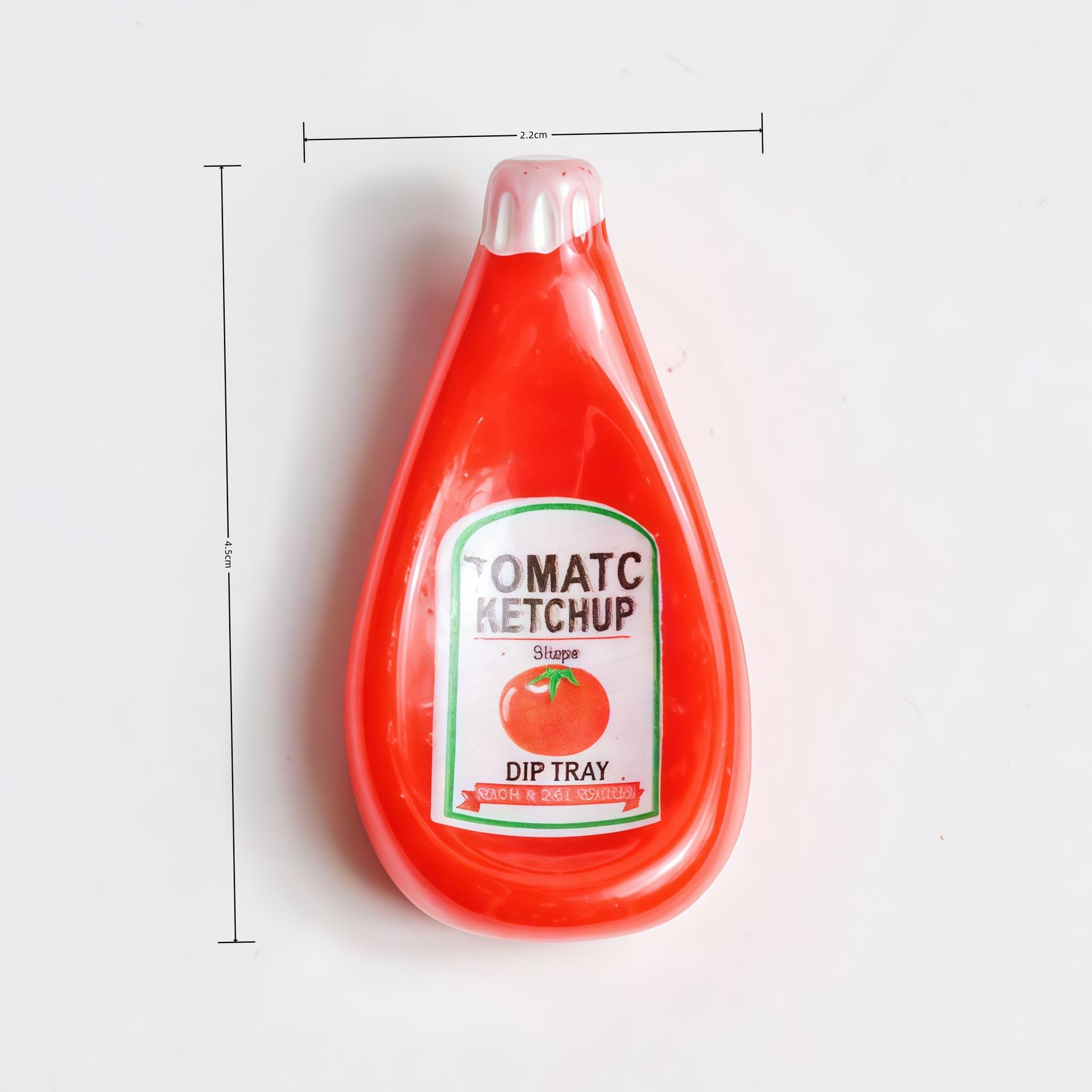 

Ceramic Sauce Plate Small Dish Soy Sauce Plate Ketchup Mayonnaise Mustard Seasoning Dish 5 Colors Ceramic Small Dipping Dish красный