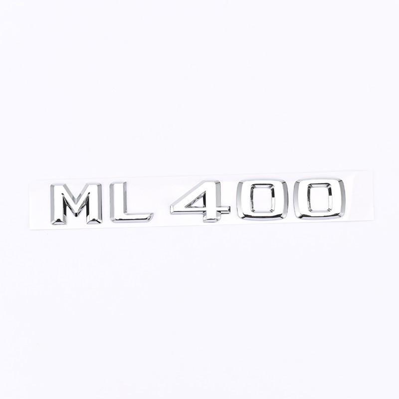 Compatible Mercedes-Benz ML Series Rear Emblem: ML300, ML320, ML350, ML400, ML450