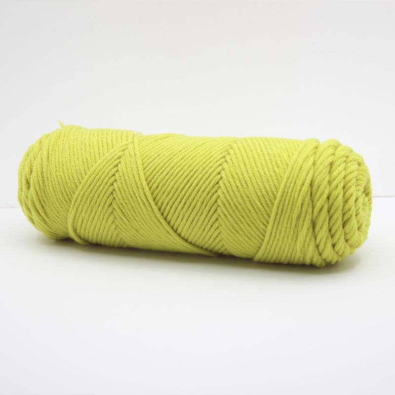 Hand-Knitted Cotton Wool Scarf Yarn for Men & Women, Coarse Wool & Milk Cotton Material, Worsted Crochet.