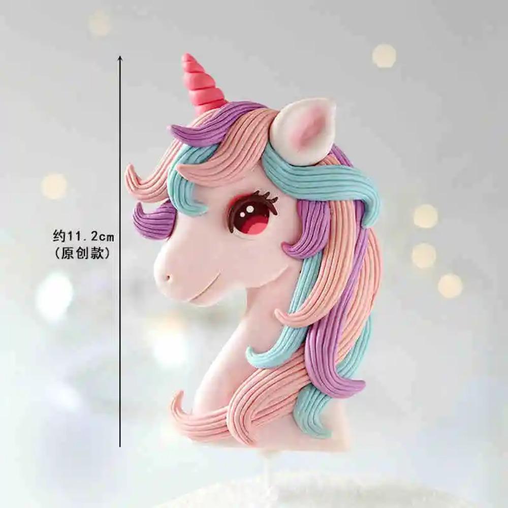 Butterfly Rainbow Unicorn Cake Topper Birthday Party Decor Girl Cake Kids Unicorn Birthday Baby Shower Rainbow Cake Decoratings
