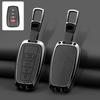 Zinc Alloy Leather Car Key Cover Housing Key Fob For Toyota Prius Camry Corolla C-Hr Chr Rav4 Land Cruiser Prado Key Fob