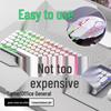 USB Wired Gaming Keyboard & Mouse Set - Mechanical Feel, Universal for Desktop & Laptop