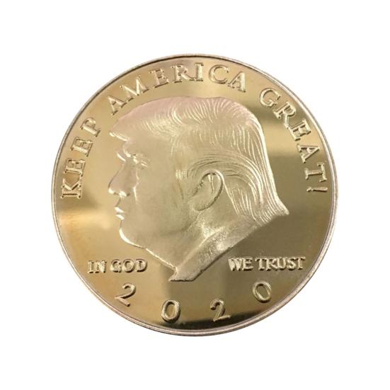 

Памятная коллекционная монета 2020 года «Donald Print Keep n Great» золотистый