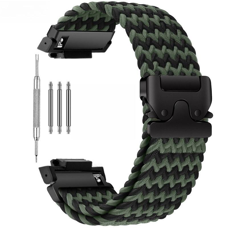 For Casio G-SHOCK GA100 110 120 GA2100 DW5600 GM110 GW5600 watchband 16mm nyoln woven watch strap magnetic buckle wristband