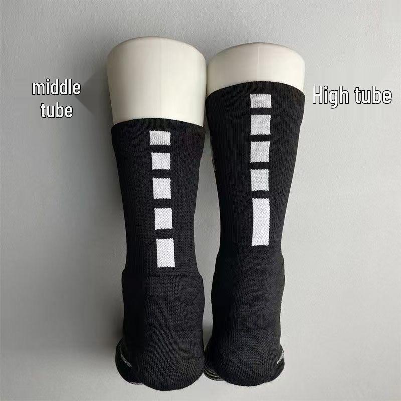 Calzini da Basket NBA Elite a Mezza Gamba Unisex - Fondo Spesso in Spugna, Resistenti all'Usura, Antiodore.