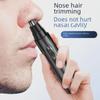 Rechargeable Electric Men's Nose Hair Trimmer and Shaver