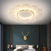 Modern Simple Led Creative Flower Room Light Warm Romantic Round Dining Room Lamps and Lanterns
