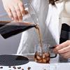 Kaffeekanne aus Glas für Eistropfen, Kanne zum Teilen der Eistropfenextraktion, Teekanne für Kaltextraktion im neuen chinesischen Stil, Kaffeeutensilien