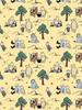 Winnie the Pooh Classic Pooh and Friends Storybook Sketches Soft Yellow Graphic T-Shirt