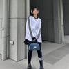 New Lee Fabric Crossbody Bag, Handbag Regular Women's Denim Blue LE240123M-5231