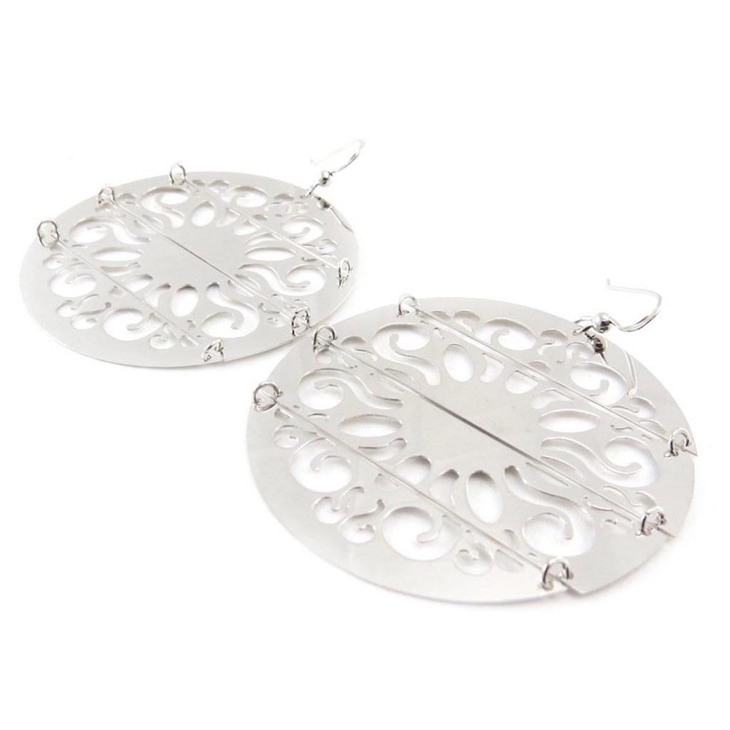 Les Trésors De Lily [J2082] - Brincos Prata 'Calypso'