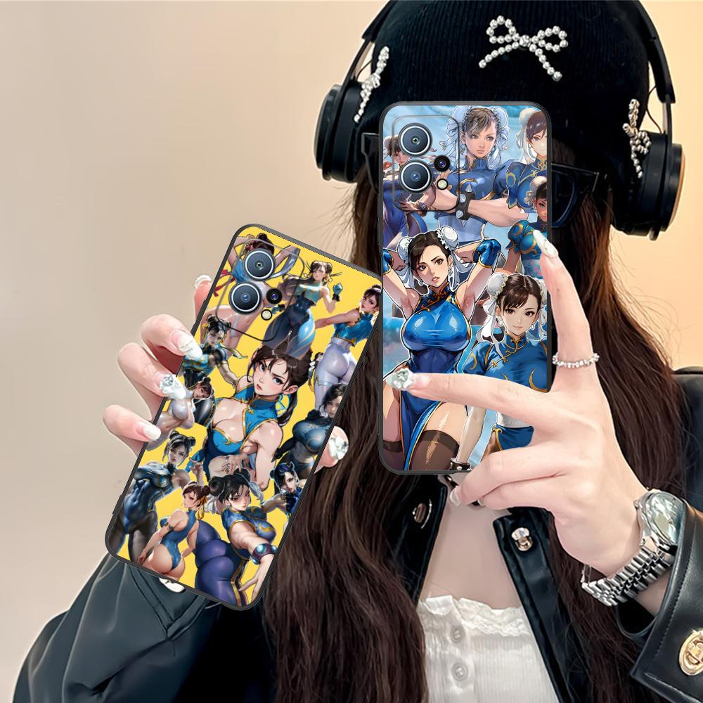 Street Fighter Chunli Phone Case for Huawei P60 P50 P40 P30 P20 P10 P9 P8 Pro Lite Plus Colorful Printing Cover Cellphones Cover