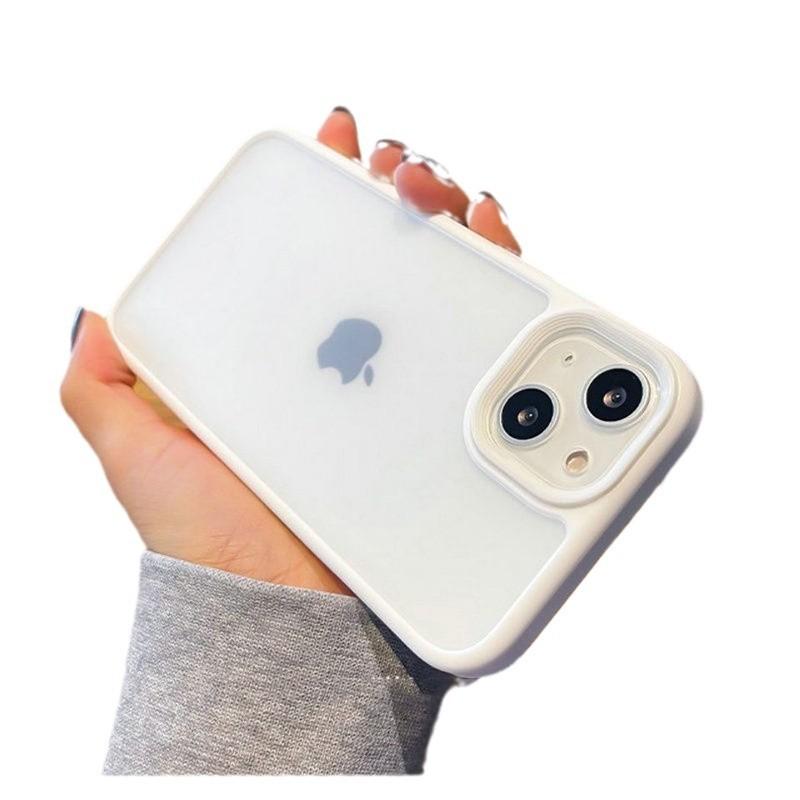 Applicable To IPhone 16 Color Matte Phone Case Apple 14 ProMAX Skin-sensing Translucent Youdian Case 15