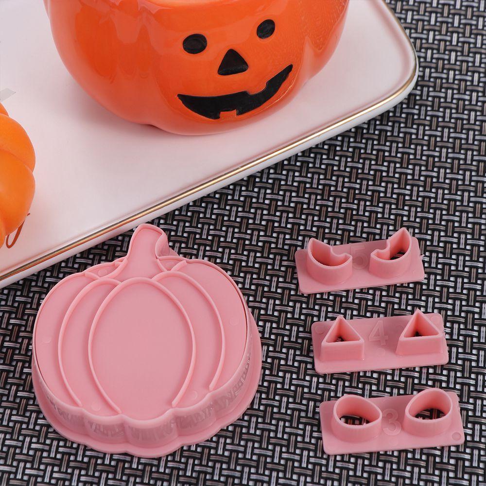 Plastová vykrajovátka na sušenky dýně 3D embosér na sušenky dýně DIY forma na vykrajování sušenek dýně Halloween