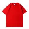260g Unisex Pure Cotton Loose Fit Double Yarn Drop Shoulder Half Sleeve T-Shirt