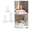 Jewelry Display Stand Hanger with Storage Tray Multifunctional for Hair Accessories Dresser