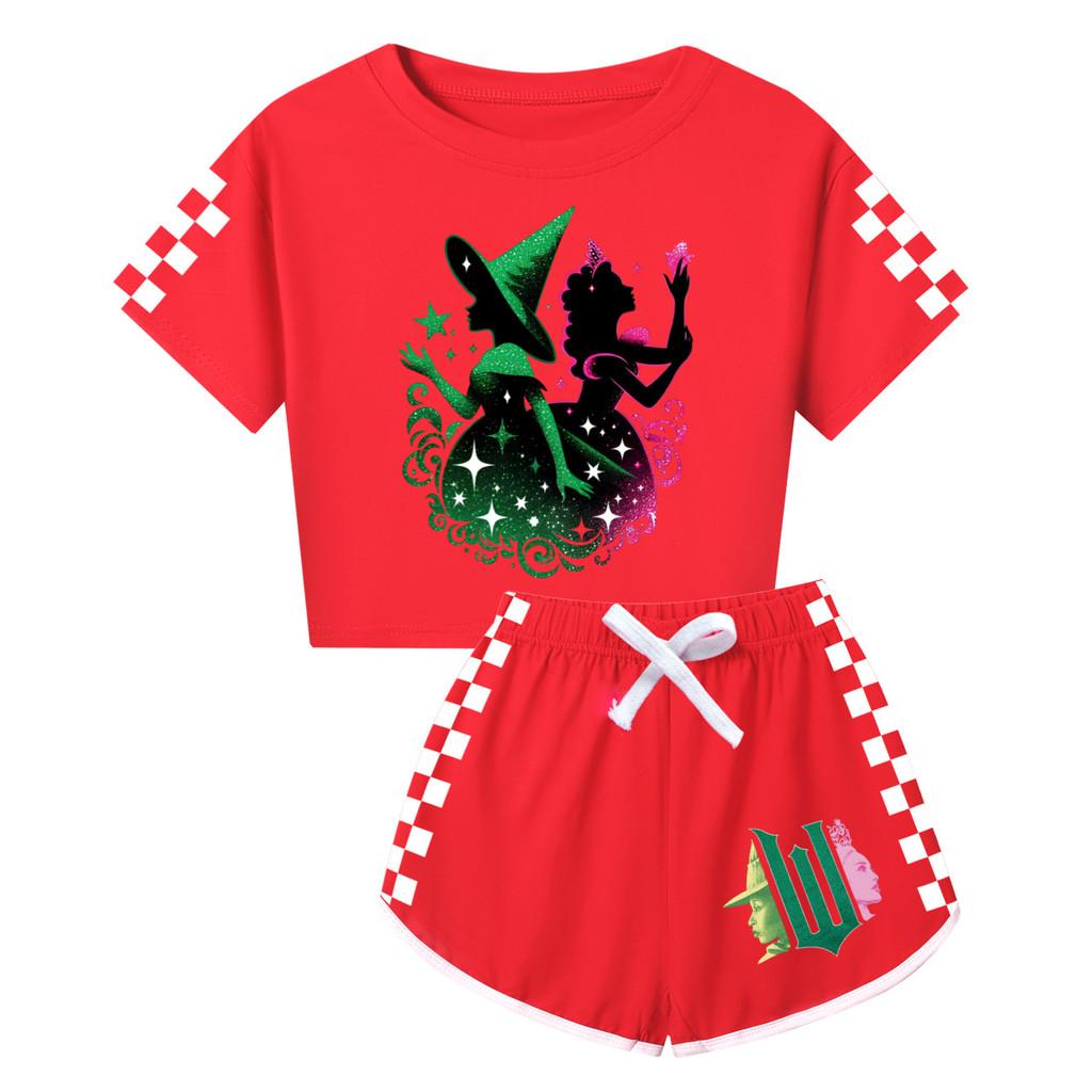 Wicked Toddler Children Cotton Pajama Set With Soft Material For Home And Sleep